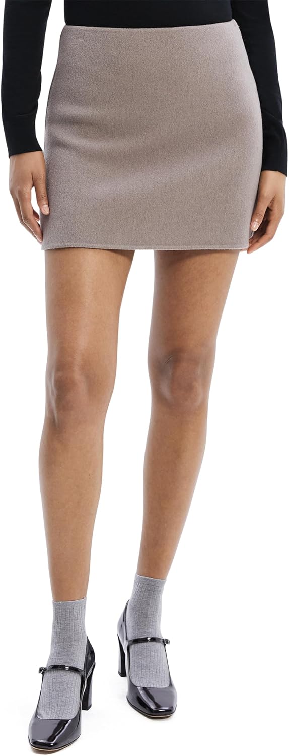 Theory Women's High Waist Mini Skirt