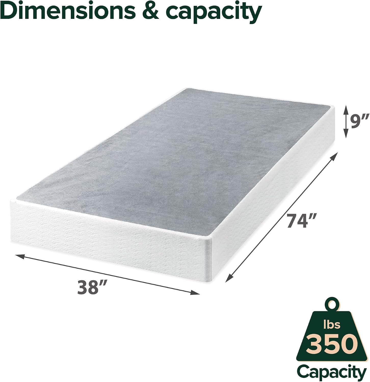 Sleep Master Smart Box Spring, Twin