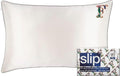 slip The Original Queen Pure Silk Pillow Case - 100% Pure 22 Momme Mulberry Silk - Queen Standard Size - Anti-Aging, Anti-BedHead, Anti-Sleep Crease, Initial Collection: Letter F (20' x 30')