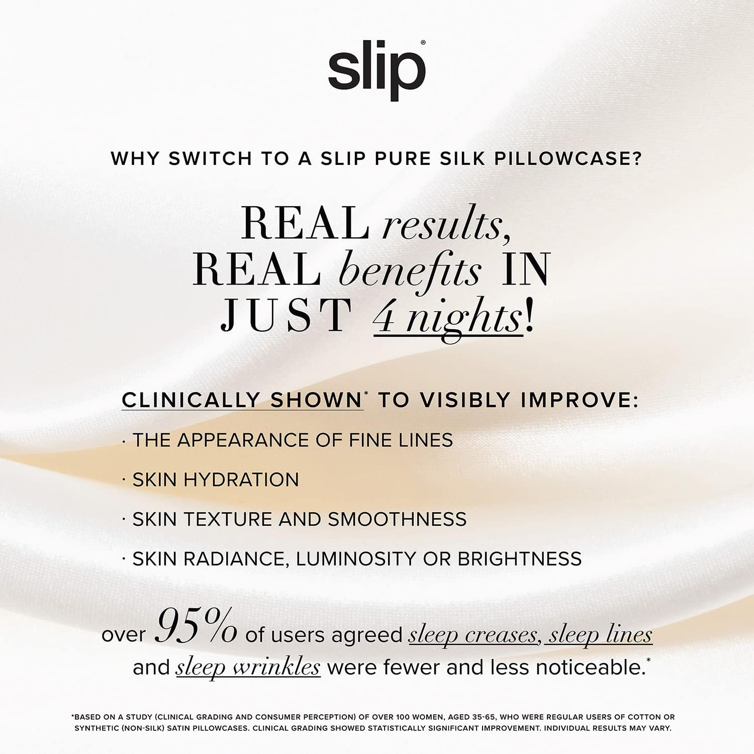 slip King Pure Silk Pillow Case - 100% Pure 22 Momme Mulberry Silk- King Size Standard Pillow Case - Anti-BedHead, Anti-Sleep Crease, Navy (20' x 36')