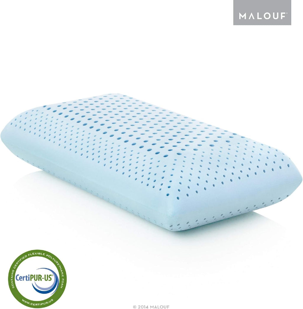 Z ZONED GEL DOUGH Gel-Infused Memory Foam Bed Pillow - 5-year Warranty - King - High Loft