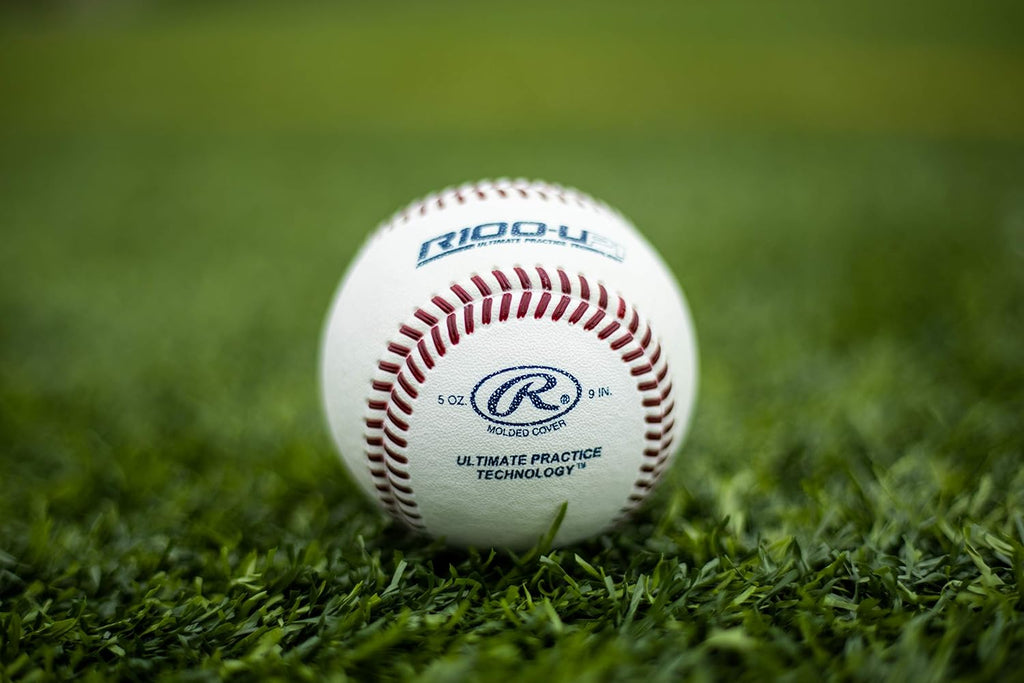 Rawlings | Ultimate Practice Baseballs | Youth/High School/College | Added Lifespan + Weather Resistant | Dozen & Bucket Options