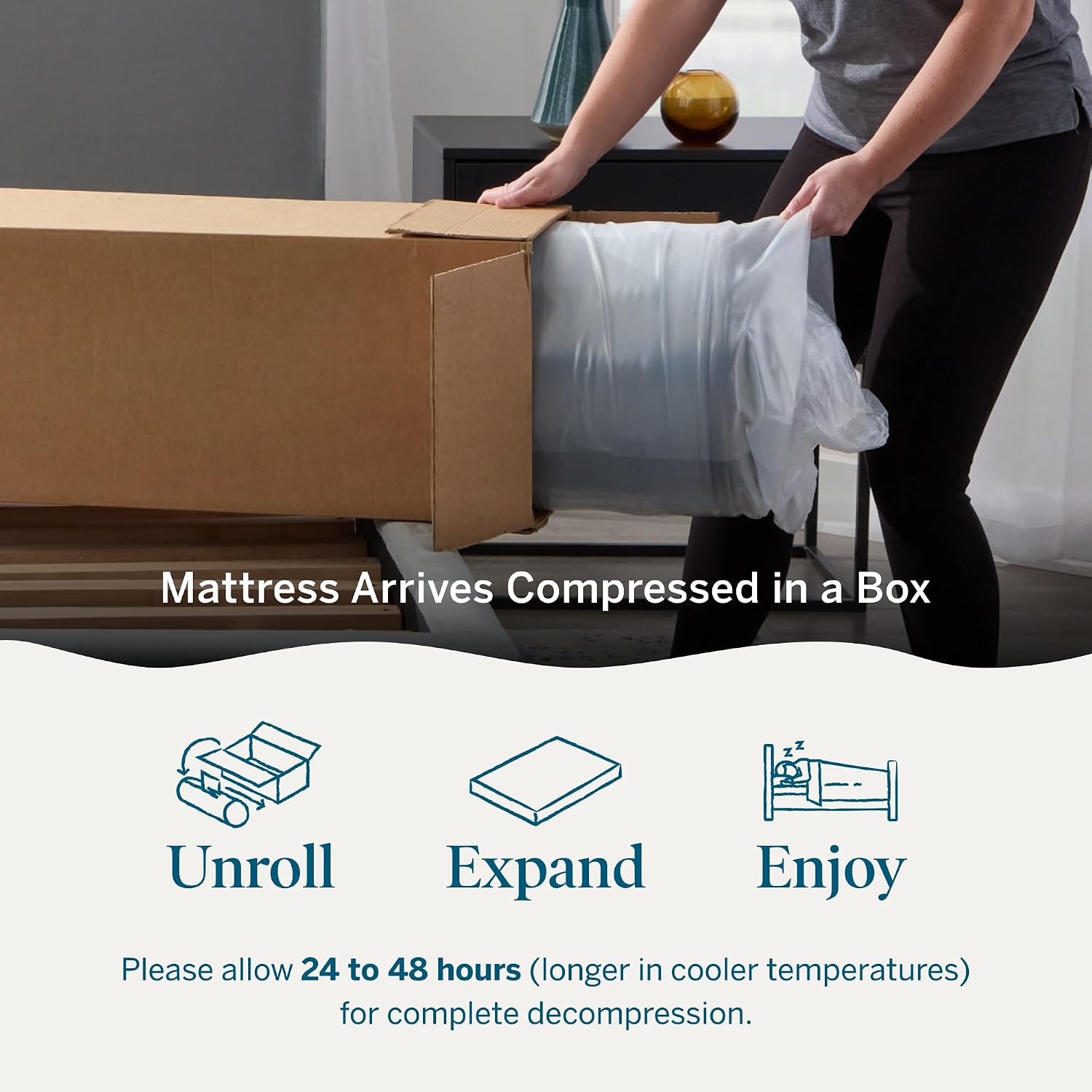 Lucid 10 Inch Memory Foam Mattress - Medium Feel - Infused with Refreshing Bamboo Charcoal and Cooling Gel - Bed in a Box - Temperature Regulating - Pressure Relief - Breathable - California King Size
