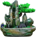 Indoor Water Feature,Ornaments Tabletop Fountain, Waterfall, Chinese Artificial Tree(S)