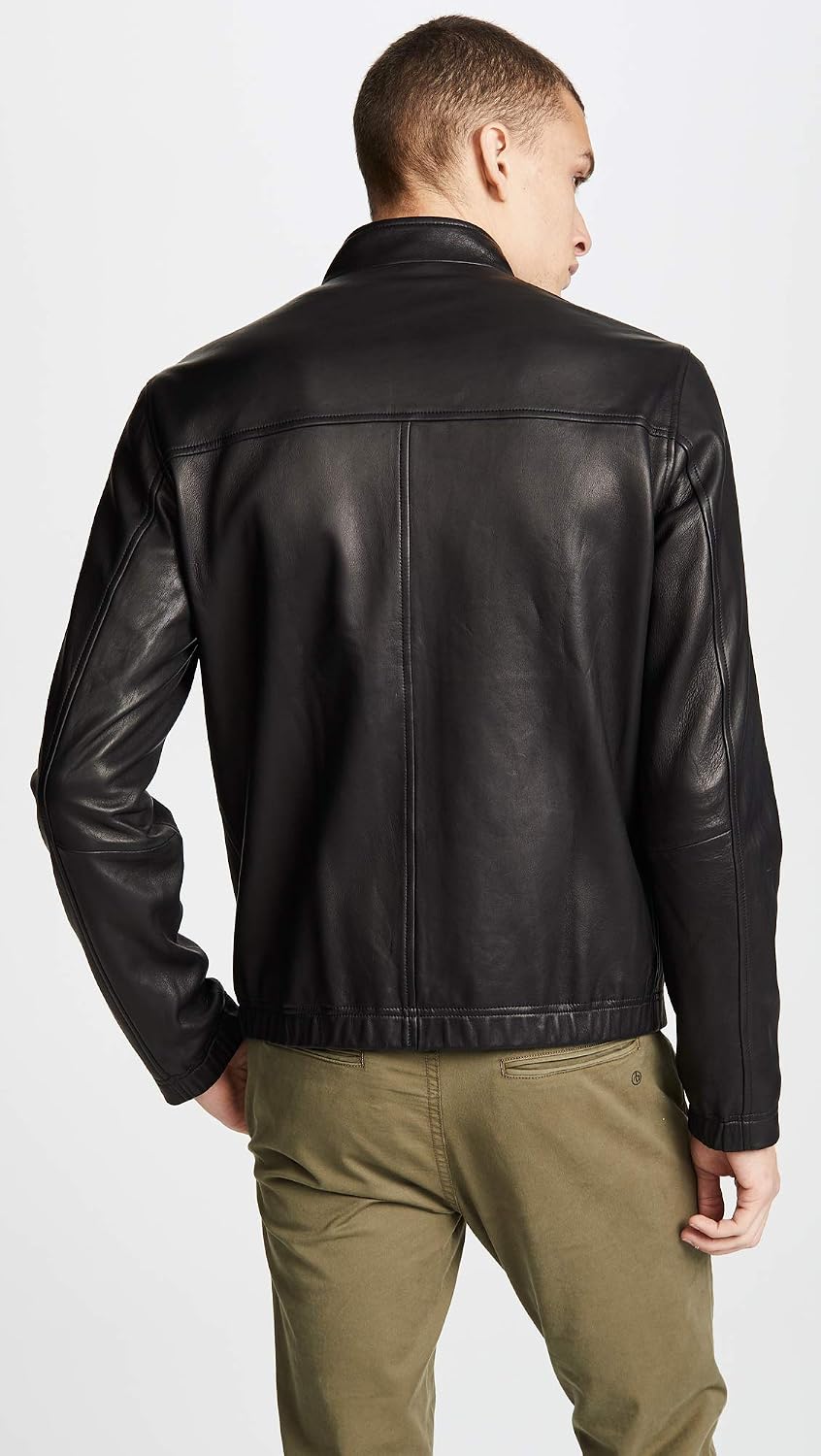Theory Men's Morvek L.Kelleher Leather Jacket