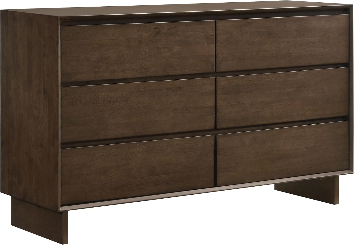 Coaster Home Furnishings Glenwood Transitional 5-Piece Bedroom Set Queen Size Panel Bed Frame 48-inch Headboard Warm Brown 225011Q-S5