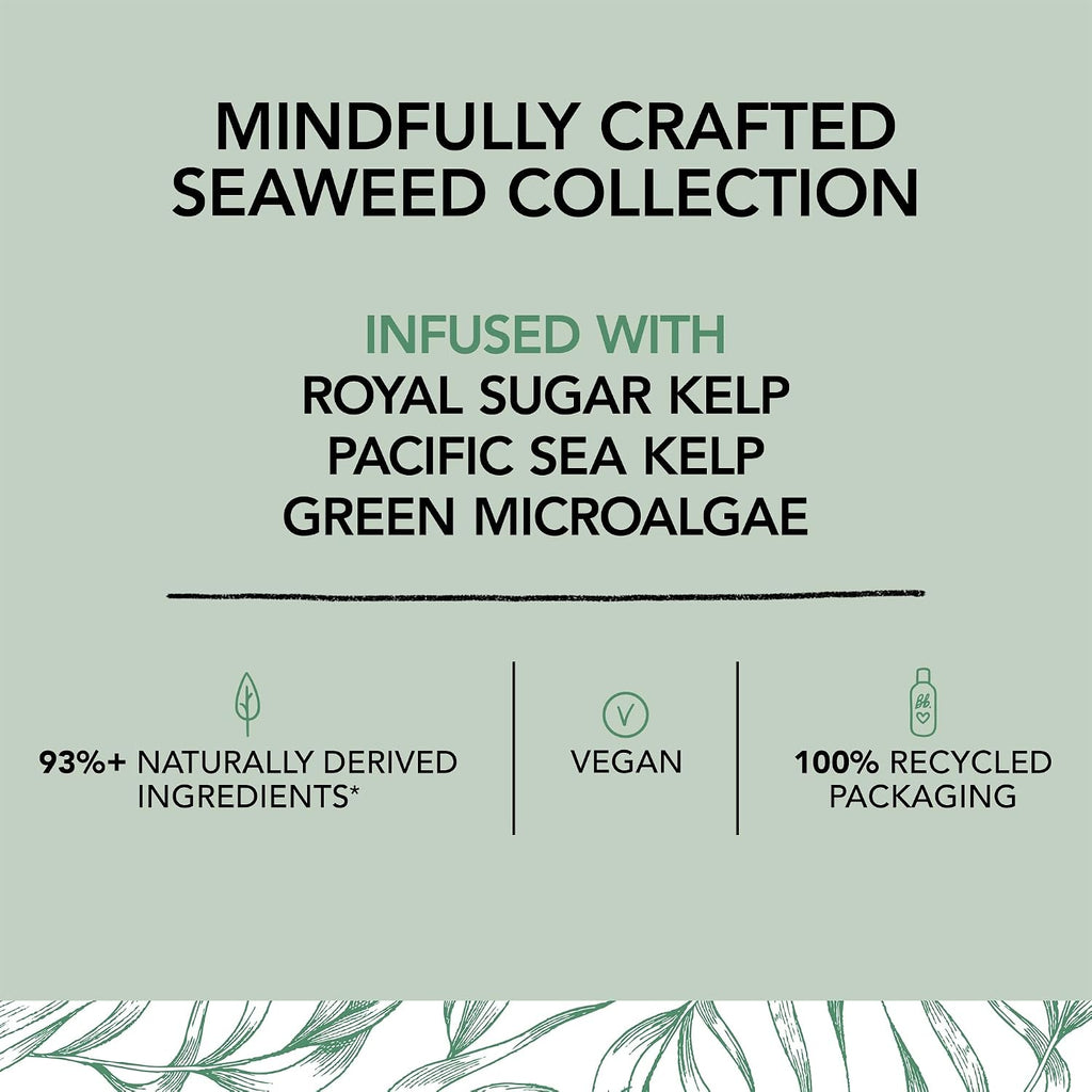 Bumble and bumble. Seaweed Hydrating Shampoo | Gently Cleanses Without Stripping |Improves Scalp Hydration| Sulfate Cleanser Free | For Fine to Medium Curly Wavy Straight Hair