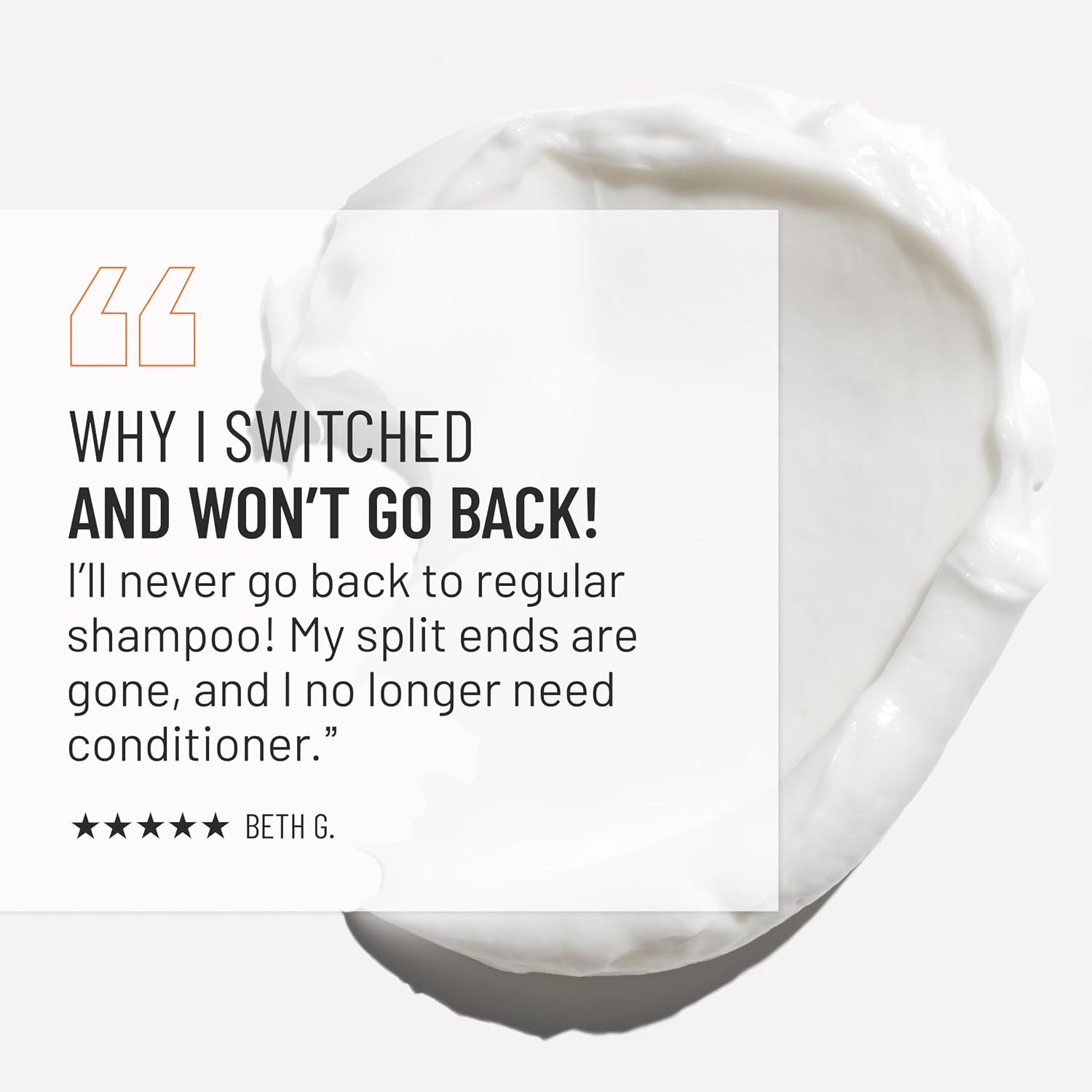 Hairstory New Wash Rich – Detergent Free Shampoo for Thick Curly Coarse Hair, Sulfate Free Deep Moisture Cleansing Cream, Shampoo and Conditioner Alternative, 20 Fl Oz Refill Pouch