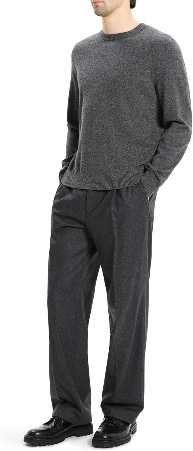 Theory Men's Hilles Crew Neck Sweater in Cashmere