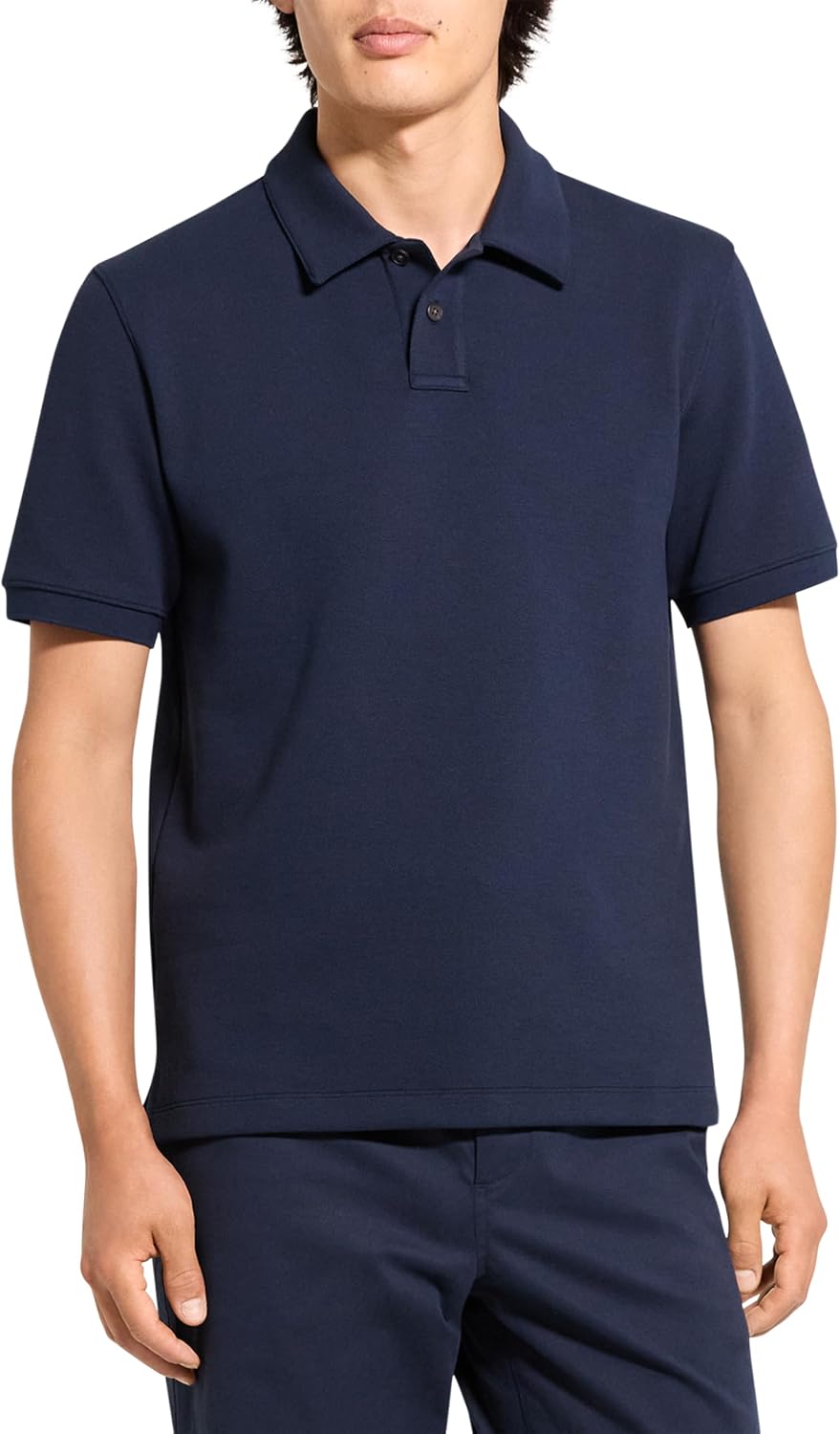 Theory Men's Delroy Polo in Double Pique Jersey