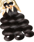 MLIP Body Wave Bundles Human Hair, 100% Raw Indian Hair, Full & Thick, No Tangle No Shedding, Silky Soft After Multiple Washes, Lasts 3X Longer, Natural Color, 3 Bundles 10 10 10 Inch