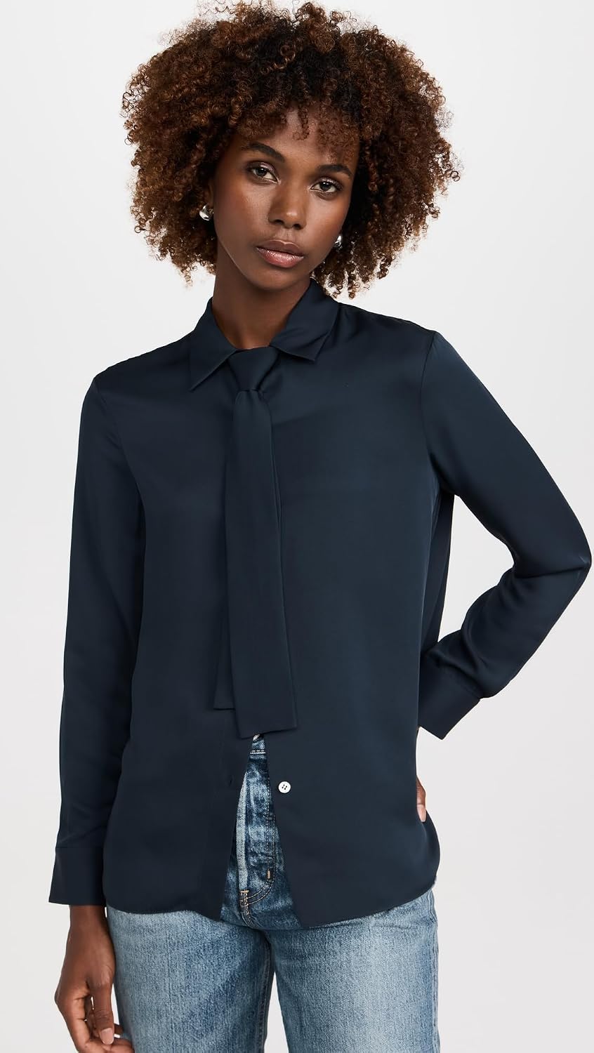 Theory Women's Necktie St Shirt