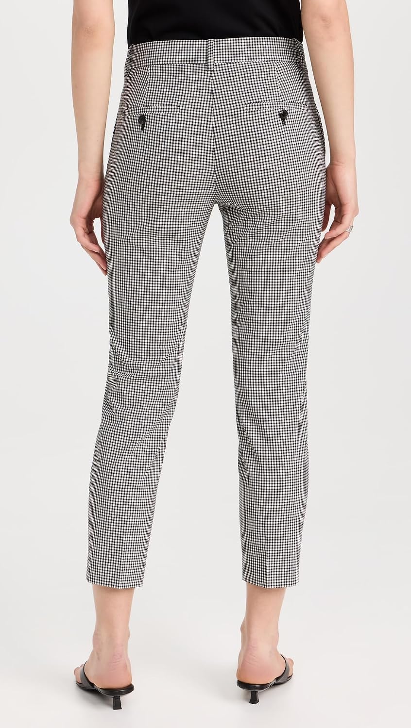 Theory Women's Treeca Tailor Check Pants