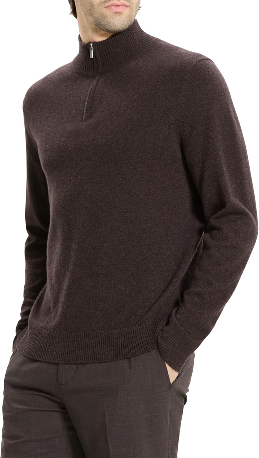 Theory Men's Hilles Crew Neck Sweater in Cashmere