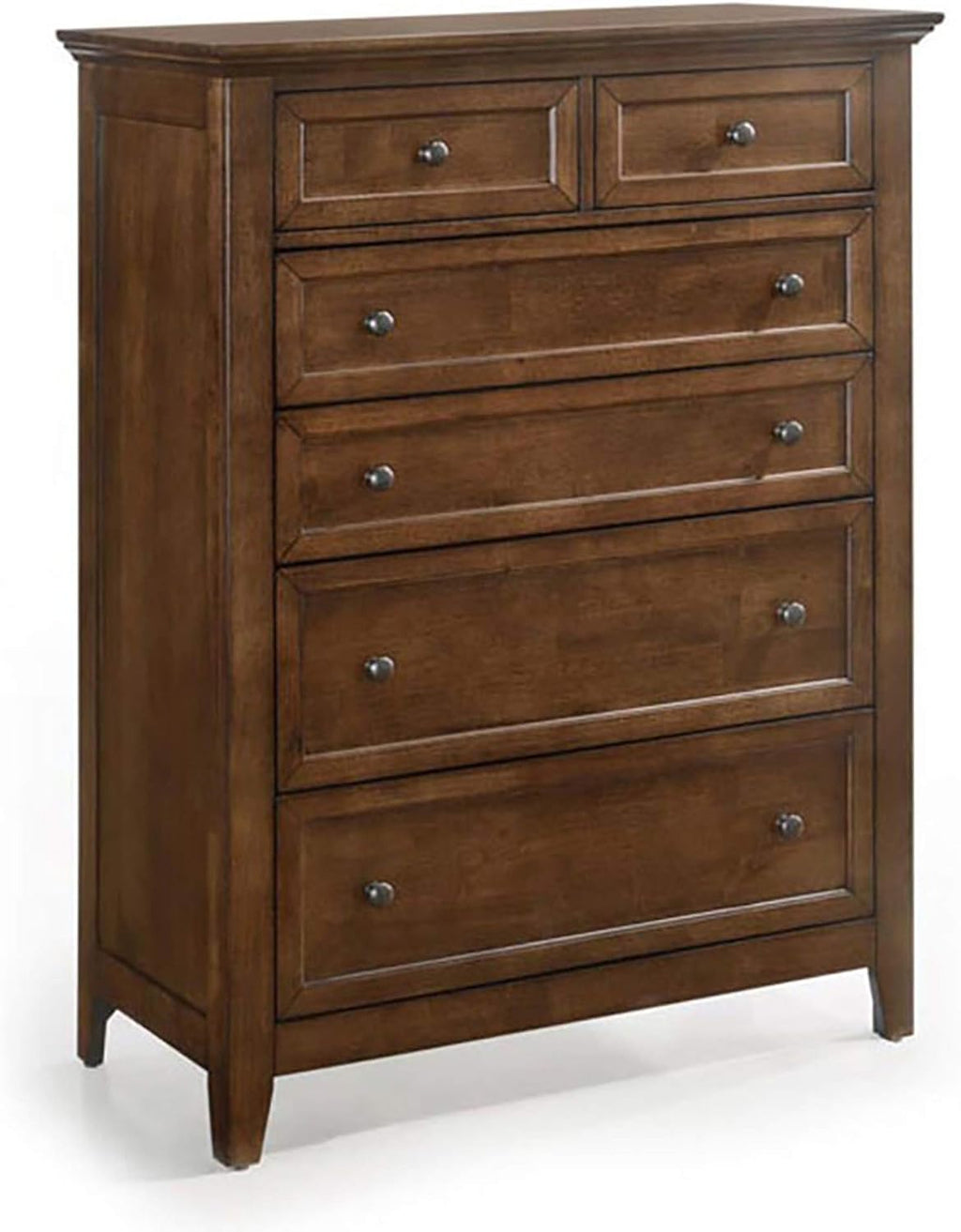 Intercon San Mateo Queen Size 5 Piece Panel Bedroom Set Tuscan Finish