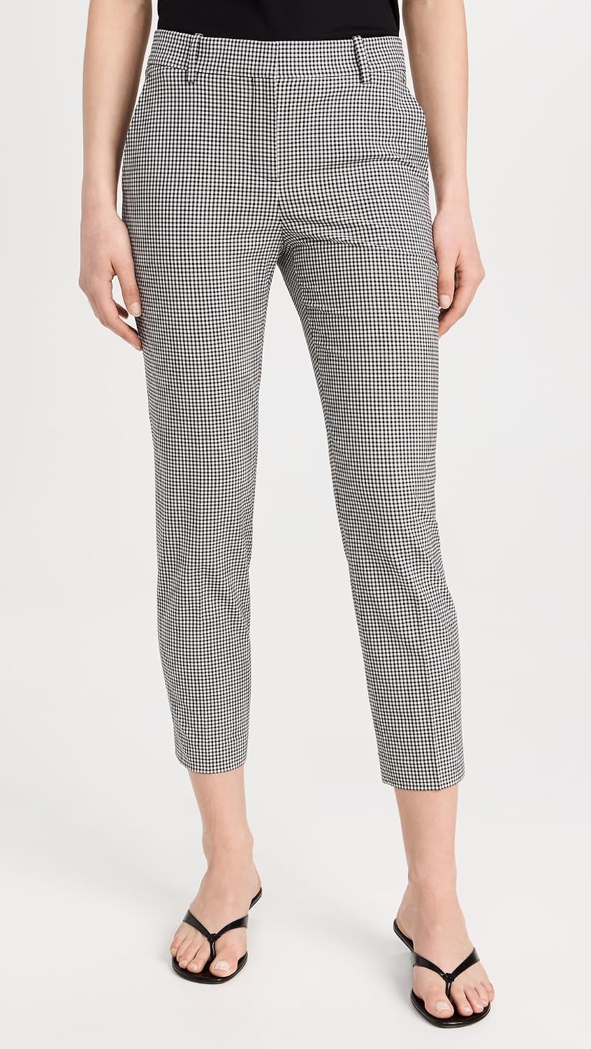 Theory Women's Treeca Tailor Check Pants