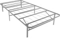 Mantua Premium Platform Bed Base in Silver, Replaces Box Spring and Bed Frame