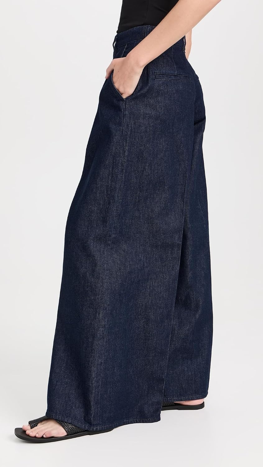 Theory Women's Pleated Wide Pants