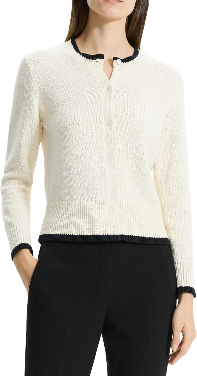 Theory Women's Tipped Cardigan