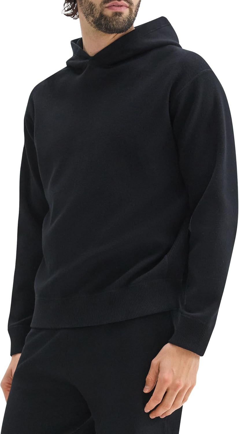 Theory Men's Relax Hood in Light Bilen