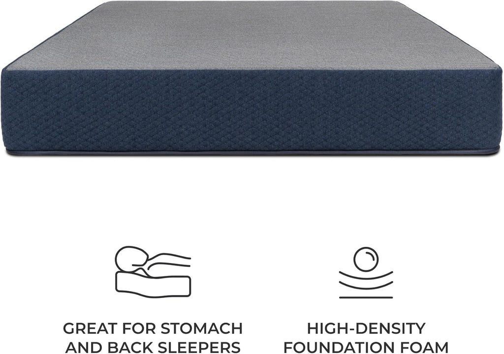 DREAMFOAM Brooklyn Bedding Copperflex Essential 6' Gel Memory Foam Mattress |RV Bunk 30x80|Made in Arizona
