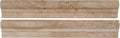 MSI Chiaro Crown Molding 2 in. x 12 in. Honed Travertine Wall Tile for Bathroom, Kitchen Backsplash, Accent Tile, and Shower