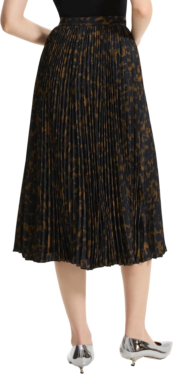 Theory Women's Pleated Midi Skirt