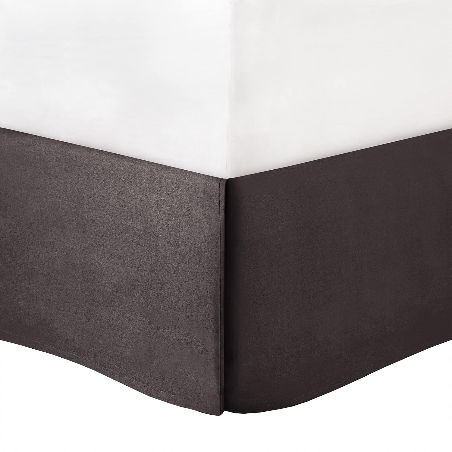 Madison Park Luxury Comforter Set-Traditional Jacquard Design All Season Down Alternative Bedding, Matching Bedskirt, Decorative Pillows, Cal King(104'x92'), Rhapsody, Striped Grey/Taupe 7 Piece