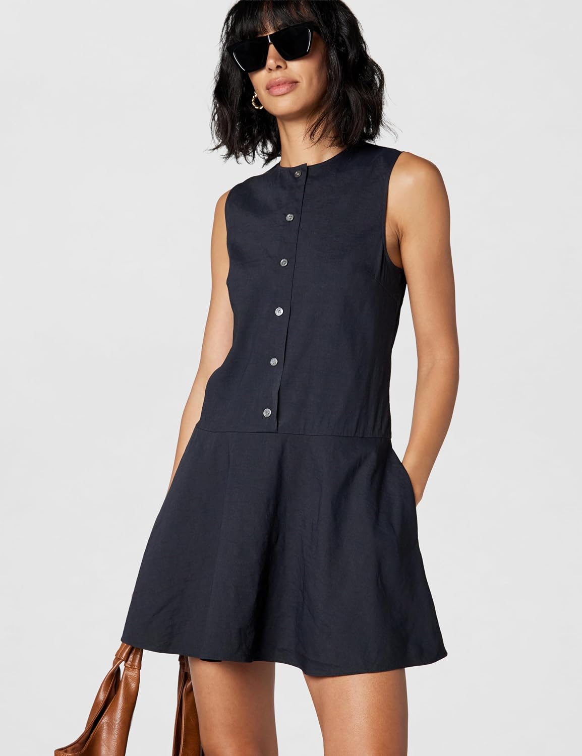 Theory Women's Sleeveless Mini Dress