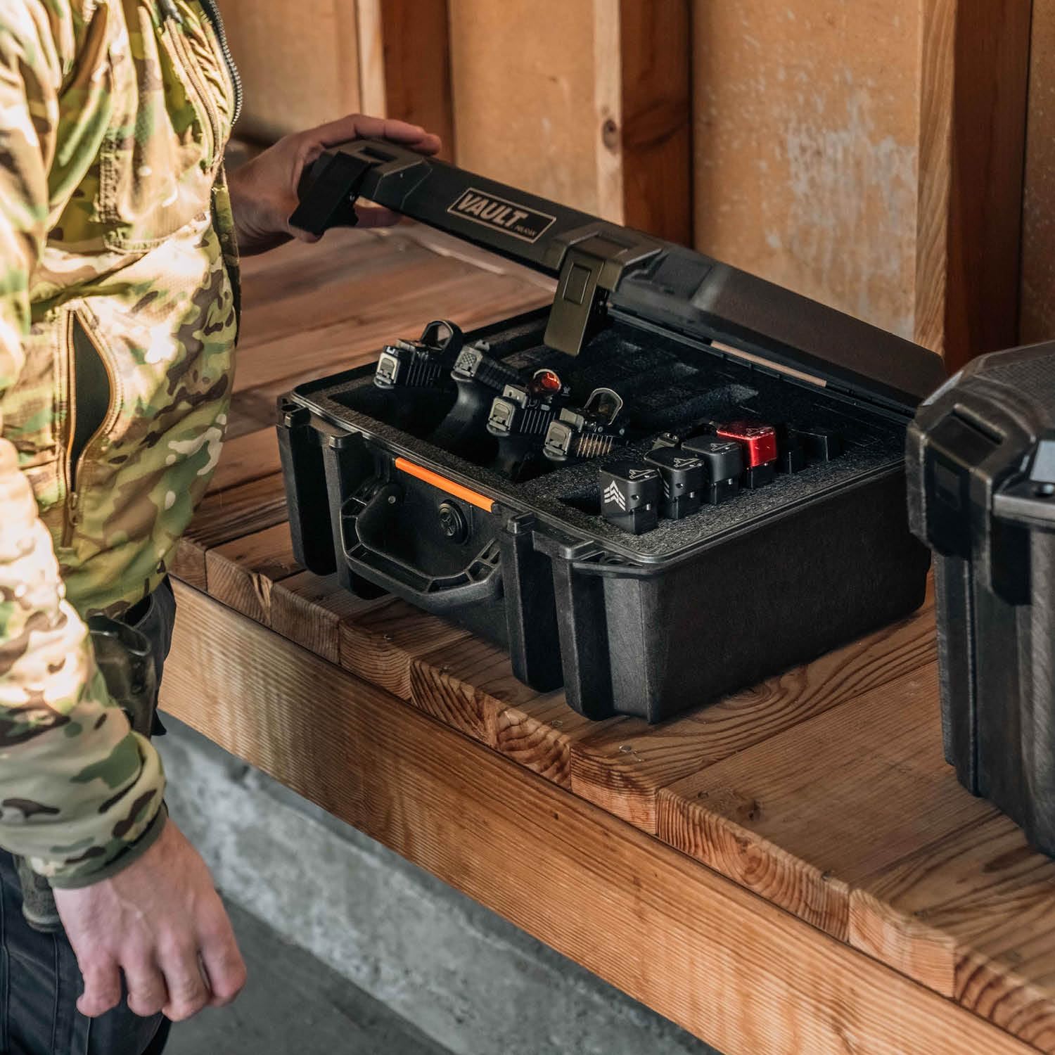Pelican Vault Multi-Pistol Custom Cut Foam Case (From the Custom Case Center)