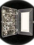 #8, 10, 1/4, 5/16, 3/8 Wave, Curve Washers Assortment Stainless Steel/Curved Multi-Purpose Comprehensive Hardware Fastener Assortment Kit Cit02805Riv