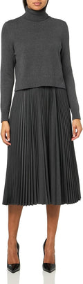 Theory Women's Turtleneck Pullover Dress