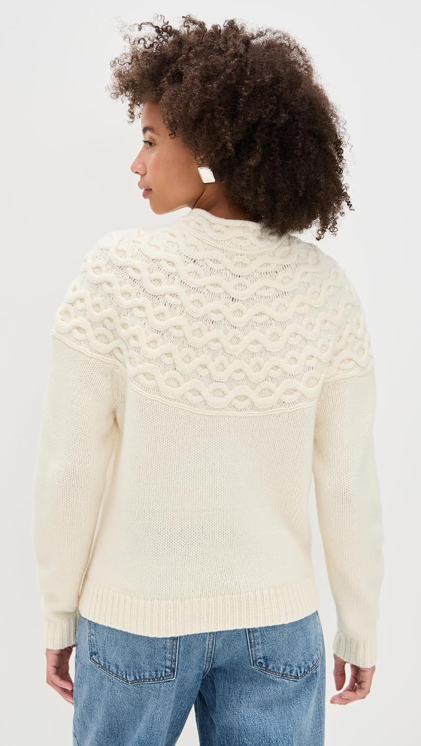 Theory Women's Cable Yoke Sweater