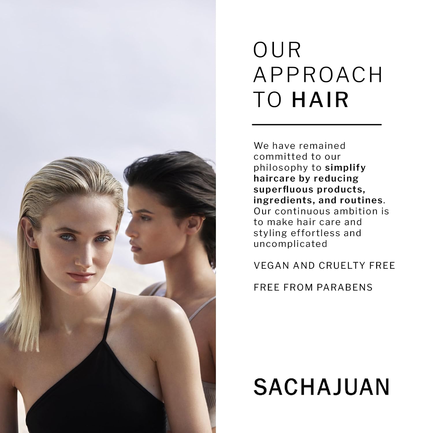 SACHAJUAN Thickening Shampoo and Conditioner Set | Ocean Silk & Thickening Technology to Add Volume and Nourish Hair | Heat & UV Protection | Vegan & Paraben-Free | Set of 2 (33.5 oz)
