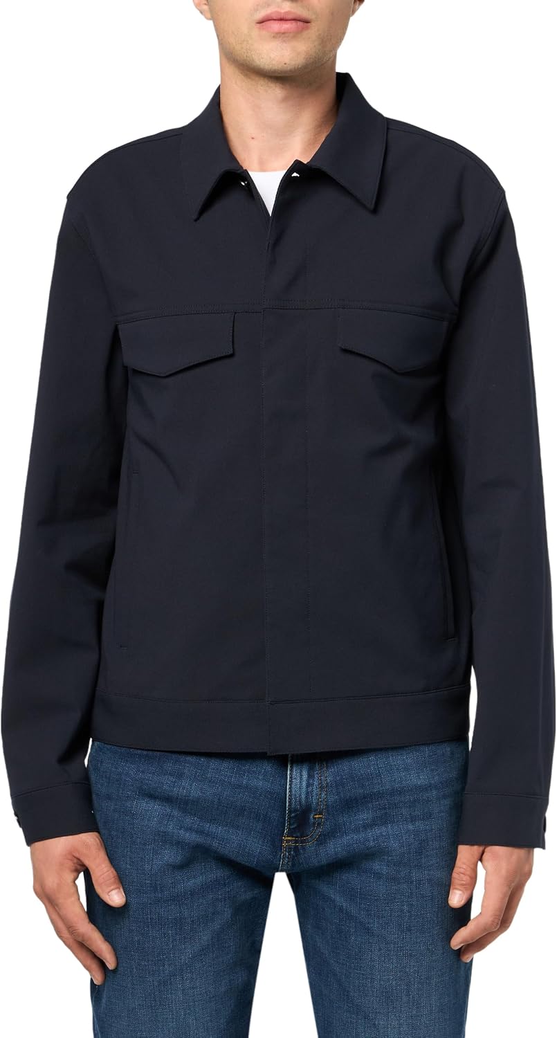 Theory Men's River Jacket in Neoteric Twill