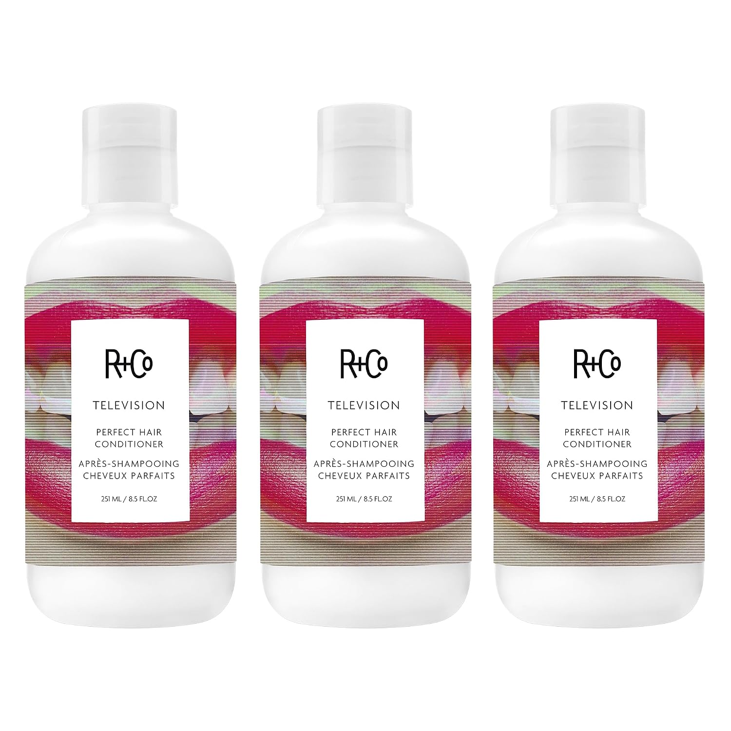 R+Co TELEVISION Perfect Hair Conditioner – Hydrating & Smoothing Hair Conditioner, Adds Shine & Softness, All Hair Types