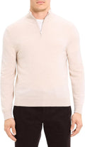 Theory Men's Hilles Quarterzip in Cashmere