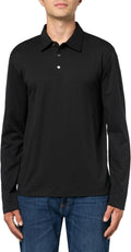 Theory Men's Polo Long Sleeve in Clinton Knit