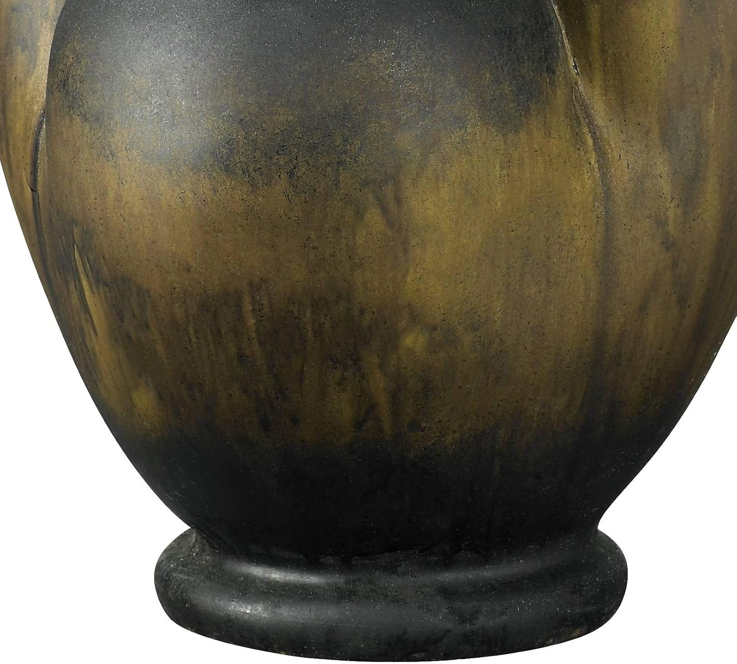 Weathered Jug 24' High Small Rustic Outdoor Decor Faux Stone Tabletop Fountain Tiered Waterfall Cascading Water Feature for Outside Garden Patio Yard Backyard Porch Deck Relaxation - John Timberland