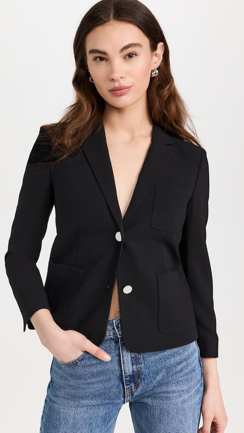 Theory Women's Shrunken Patch Pocket Jacket