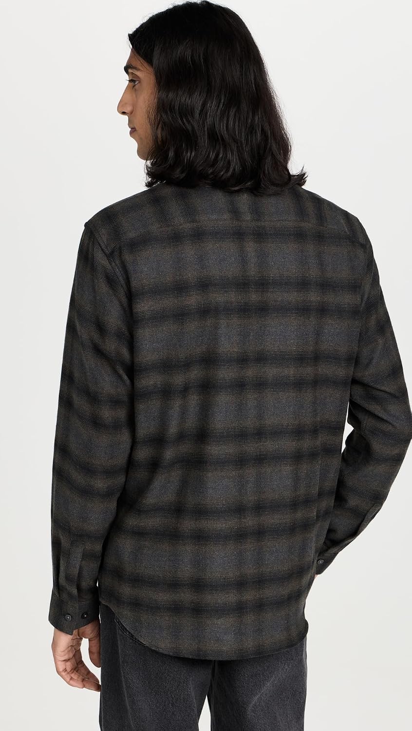 Theory Men's Irving Soft Plaid Shirt