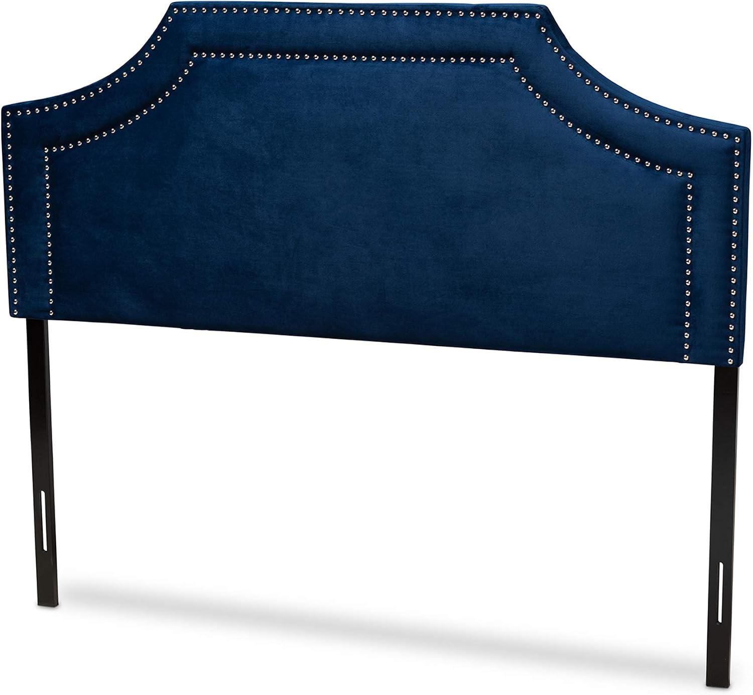 Baxton Studio Headboards, Queen, Navy Blue