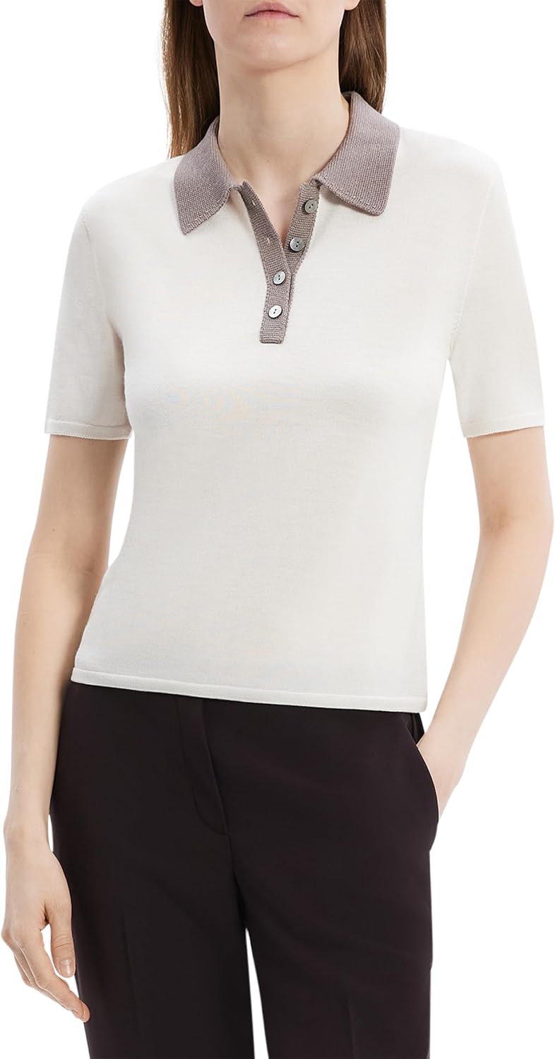 Theory Women's Contrast Polo