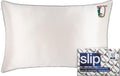 slip The Original Queen Pure Silk Pillow Case - 100% Pure 22 Momme Mulberry Silk - Queen Standard Size - Anti-Aging, Anti-BedHead, Anti-Sleep Crease, Initial Collection: Letter U (20' x 30')