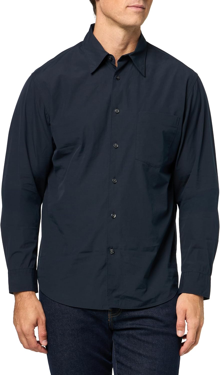 Theory Men's Weekend Shirt in Fluid Cotton