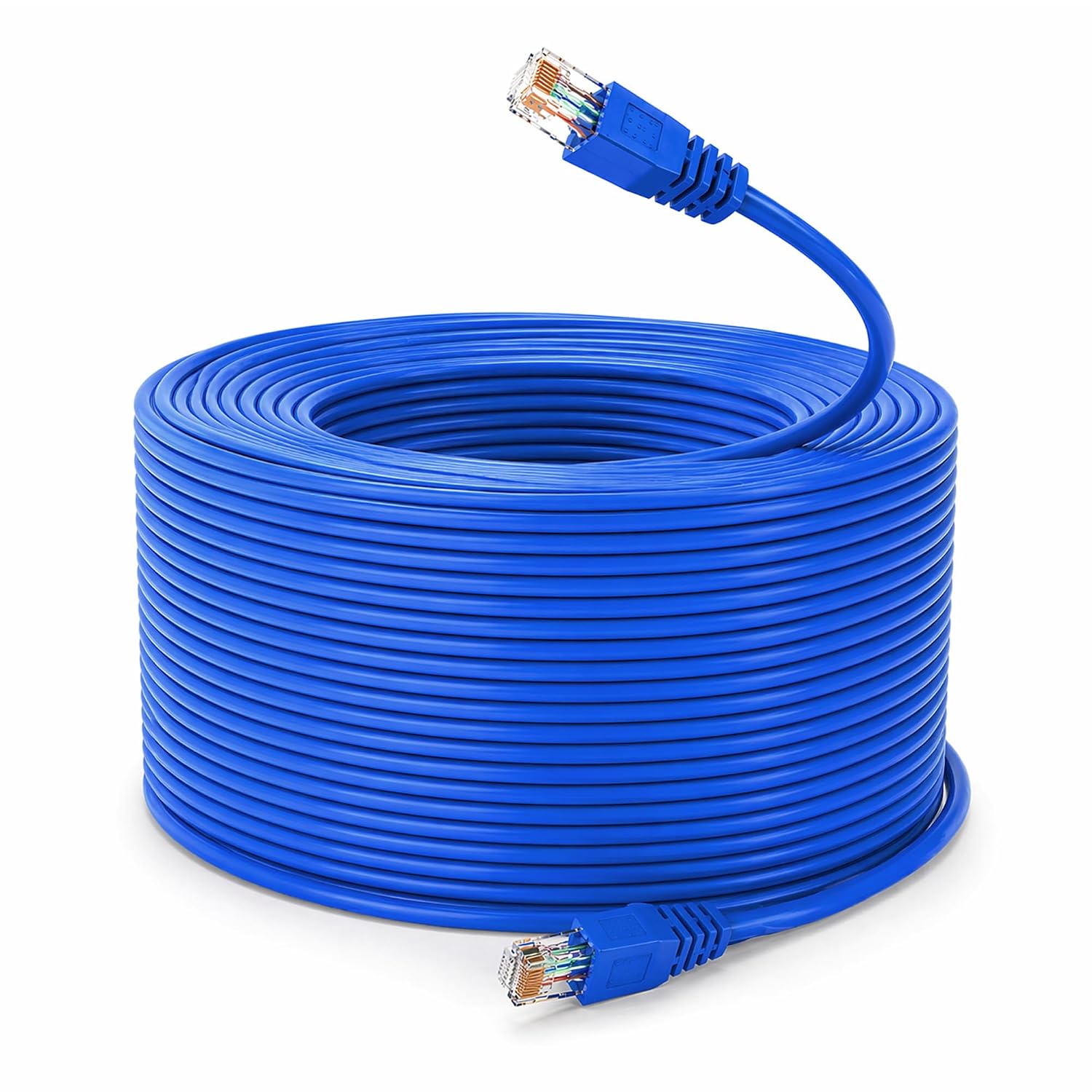 J-Tech Digital Cat6 Ethernet Cable 1000 Ft Solid 23AWG UTP 100% Pure Copper for Network and High Performance Video and Audio Transmission [JTECH-CAT6-1000ft]
