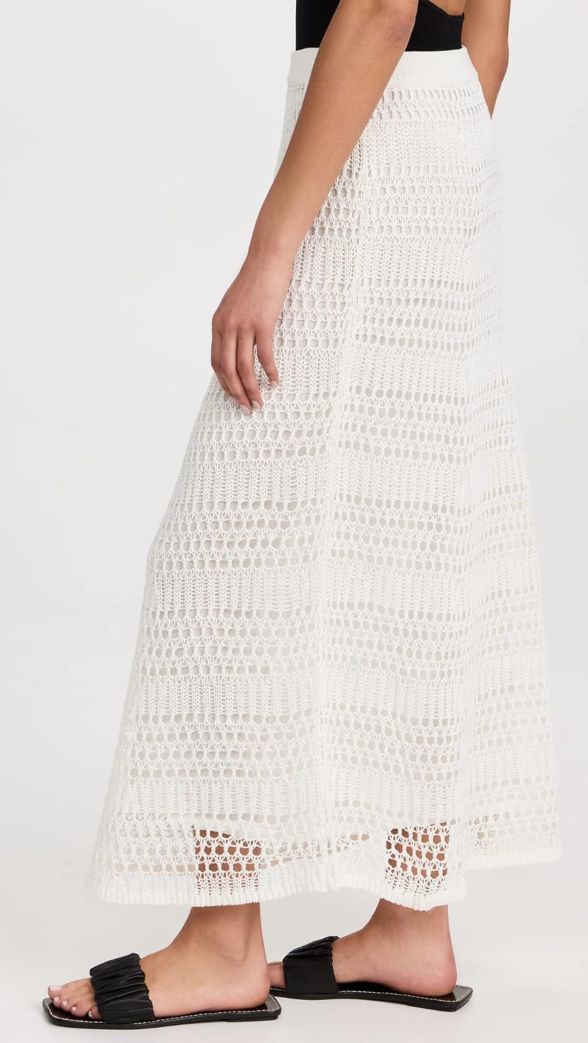 Theory Women's Lace Knit Skirt