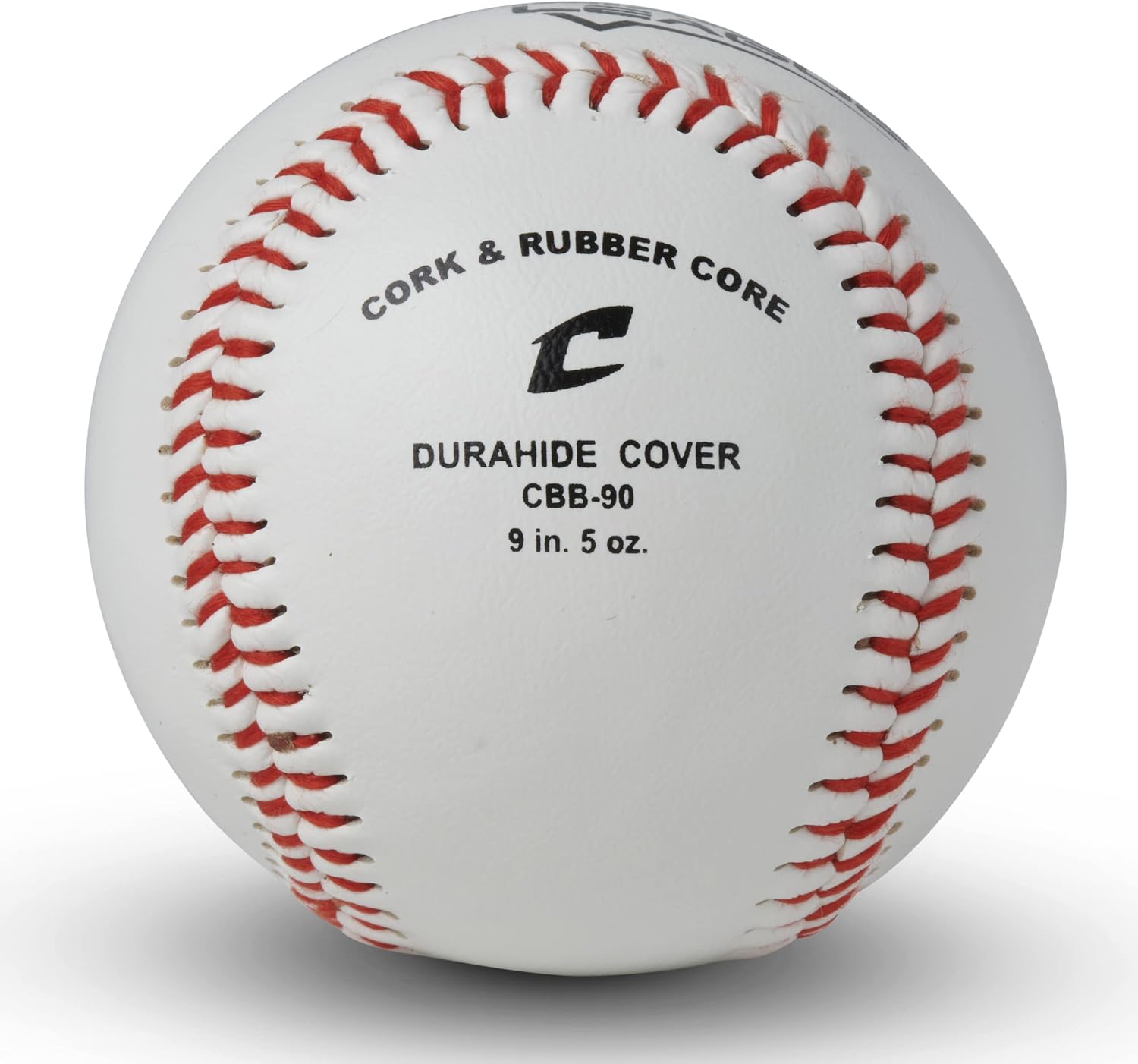 Champro CBB-90 Durahide Cover Baseballs in a Black Champro Bucket – 30 Balls and one Rods Can Sleeve Included