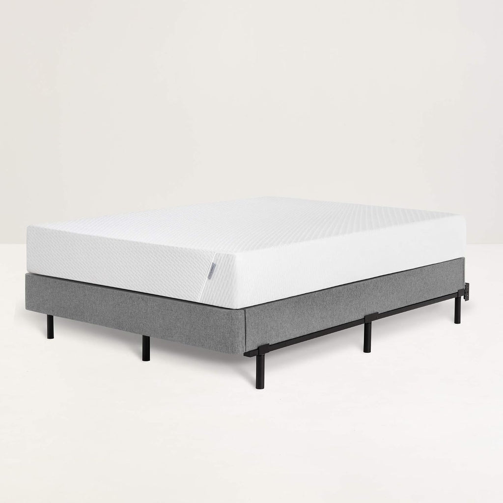 Tuft & Needle Metal Base Bed Frame for Full Mattresses; Simple Tool-Less Assembly Durable Powder-Coated Black Steel; 5-Year Limited Warranty; GREENGUARD Gold Certified