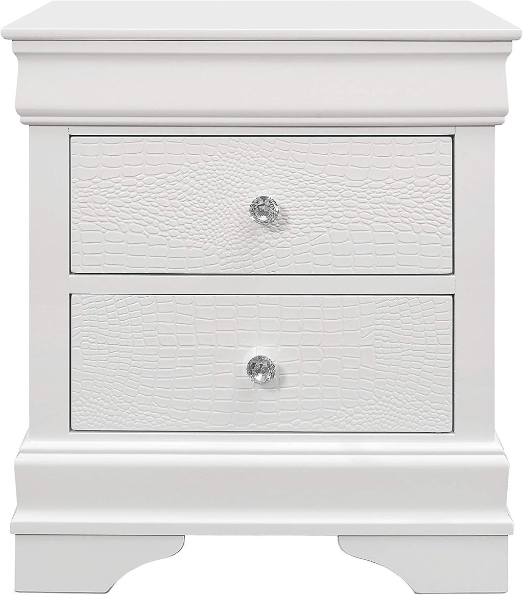 White Queen 5PC Bedroom Set